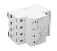 Dispositif de Protection Contre Les surtensions 385V AC 4P 35mm, parafoudre à Montage sur Rail, Protecteur de surtension pour Un Usage Domestique, matériau sûr, Ignifuge, Taille