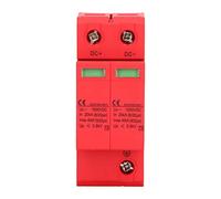 Dispositif de Protection Contre Les surtensions 40KV Protection Contre Les surtensions photovoltaïques à réponse Rapide Haute sécurité pour systèmes d'énergie Solaire Matériau PC (2P)