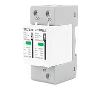 Dispositif de protection contre les surtensions DC SPD, 600V 800V 1000V 2P 20KA 40KA 60KA, protecteur de tension, parafoudre photovoltaïque solaire PV(60KA,DC600V)
