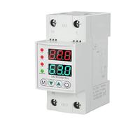 Dispositif de Protection contre les surtensions et les sous-tensions, affichage numérique, limite de relais, Protection contre les surintensités, disjoncteur domestique 220V, 40A/63A