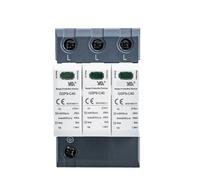 Dispositif de protection contre les surtensions GSP9, parafoudre SPD, 1/2/3/4 pôles, protection contre les surtensions 275 V, 385 V, 400 V, 440 V, 40 kA(AC275V,4P)