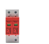 Dispositif de protection contre les surtensions, parafoudre basse tension, 2P, 3P, DC 12 V, 24 V, 48 V, 500 V, 800 V, 1000 V, 40 kA(DC500V 10-20KA)