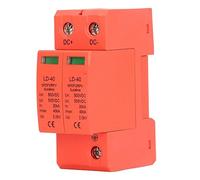 Dispositif de Protection contre les Surtensions PV, 2P 20-40KA DC 500V Protecteur de Disjoncteur Photovoltaïque Haute sécurité Parasurtenseur