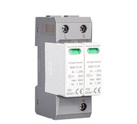 Dispositif de protection contre les surtensions SPD AC type 20KA 40kA 2P 4P 275V Parafoudre photovoltaïque solaire EKU5-T2(3P 275V,10KA-20KA)