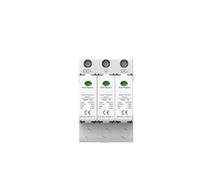 Dispositif de protection contre les surtensions SPD DC 600V 1000V 2P 3P | 20KA~40KA Dispositif parafoudre basse tension for système photovoltaïque PV(3P 1000V)