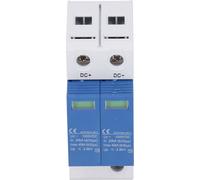 Dispositif de protection contre les surtensions SPD Photovoltaïque Disjoncteur Protecteur DC1000V 40KA Bleu et Blanc 2P