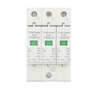 Dispositif de protection contre les surtensions triphasé, tension nominale 420 V CC, pour appareils électriques similaires, conception modulaire,