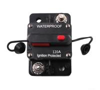 Dispositif de protection de circuit thermique 30-300 A avec réinitialisation manuelle pour applications 12-48 V CC dans les camions, bateaux et camping-cars (120 A)