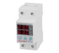 Dispositif de protection de tension réglable SVP916 offrant des solutions complètes de surtension pour divers besoins électriques (63 A)