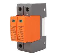 Dispositif de Protection PV DC, boîtier PC 2P 40KA, Protecteur de Tension 1000VDC pour équipement électrique, Protection Contre Les orages