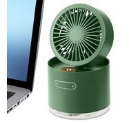 Dispositif de refroidissement de voyage réglable : petit réfrigérateur de table amovible avec lumière USB calme actionnée | Description personnelle de l'air domestique pour la maison, la chambre, le