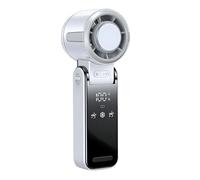 Dispositif de refroidissement du cou : dispositif de flux d'air portable léger, générateur rechargeable | Appareil de ventilation mains libres, circulation sans lumières avec impulsion USB silencieuse