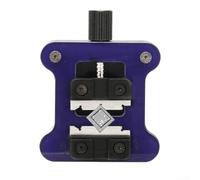 Dispositif de réparation de carte mère en alliage d'aluminium avec mécanisme de rotation 2 + 1 pour soudure CPU, outil de positionnement de puce IC pour BGA - Pince bleue compacte pour électronique