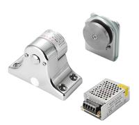 Dispositif de retenue de porte électromagnétique silencieux avec supports magnétiques de porte à aimant puissant pour améliorer la protection contre l ' incendie dans les conceptions de sécurité