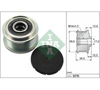 Dispositif De Roue Libre Alternateur Pour TOYOTA AURIS VAN COROLLA YARIS