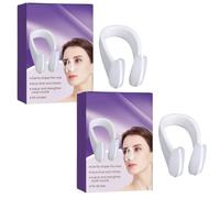 Dispositif de Sculpture Nasale Pince Forme Nez en Silicone Doux Taille | Accessoire de Beauté Remonte Nez Sans Douleur, Outil de Mise en Forme du Pont Nasal Réutilisable, Pince Amincissante de Nez