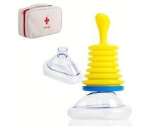 Dispositif de secours en cas d'étouffement, dispositif d'aspiration des voies aériennes portable, dispositif de premiers soins professionnel en cas d'étouffement, avec sac de rangement pour la trousse