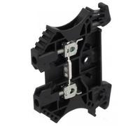 Dispositif de Serrage 24A 2.5mm2 800V A Guide Barre din Module 2 Bornes Noir Vit