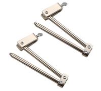 Dispositif de serrage hydraulique - Collier de frein en métal réglable - Outil d'étanchéité de tuyau en 2 pièces - 14 x 2,68 x 0,98 cm - Support de tuyau de liquide de refroidissement - Équipement de