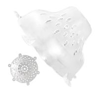 Dispositif De Sevrage Des Veaux - Couvre-Tétine Respirant Et Sécurisé Pour Veaux - Coque Mammaire Transparente Respirante Arrêt Traite Fournitures Manipulation Bétail pour Élevage Bovin