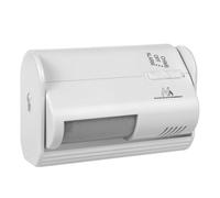 Dispositif de signalisation d'entrée sans fil Maclean, capteur PIR, portée 8m, volume supérieur à 70dB, MCE311 W