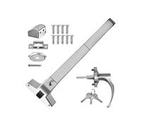 Dispositif de sortie panique barre poussée porte avec levier poignée extérieure secours commerciale bouton Pour les débutants