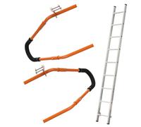 Dispositif De Stabilisation D'Échelle, Antidérapant En Acier Inoxydable, Support D'Écartement Pour Échelle, Pour la Maison Dortoirs Appartements Salon Garage et Travaux sur Gouttières