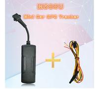 Dispositif de suivi en temps réel M588U, traceur GPS de petite taille, facile à installer avec positionnement GPS précis, alarme de mise hors tension, géo-clôture