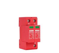 Dispositif de surtension DC SPD 2P 40KA 60KA 600V 800V 1000V, parafoudre photovoltaïque PV, 1 pièce(60KA,DC 600V)