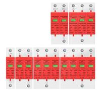 Dispositif de surtension SPD parafoudre Basse Tension Maison 3/4 pôles DC 500V 800V 1000V 40KA 60KA 1 pièces(2P,AC385V 30-60KA)