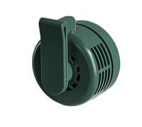 Dispositif de suspension individuel, support flexible, mouvement à 360 degrés, moteur silencieux à 3 vitesses, ventilateur rechargeable pour voyage, travail, ventilateur de taille portable, chargement