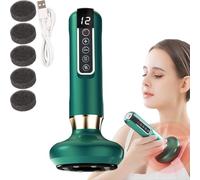 Dispositif de thérapie Ventosa - outil électrique Sha avec 12 niveaux de chaleur et d'aspiration | Massage intelligent de la ventouse pour la relaxation musculaire, la récupération, le soulagement