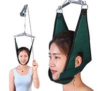 Dispositif de Traction cervicale, dispositifs Portables de soulagement du Cou à Double cliquet, écharpe de Cou de Soutien par-Dessus la Porte, pour soulager Les douleurs cervicales