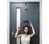 Dispositif de traction cervicale du cou hamac au-dessus de la porte pour soulager le cou, écharpe de cou à usage domestique pour la décompression de la colonne vertébrale avec roulettes et dispositifs