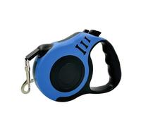 Dispositif de Traction for Animaux de Compagnie, Laisse rétractable Automatique for Chien, chaîne en Corde imprimée en Forme d'os, 1 pièce(Blue,5m)