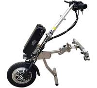 Dispositif de traction pour fauteuil roulant 500 W, accessoire pour vélo à main électrique, kit de conversion électrique pour thérapie de rééducation avec système d'amortisseur, A