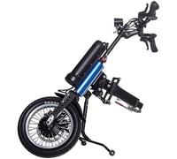 Dispositif de traction pour fauteuil roulant électrique, chariot tricycle, chariot pour personnes handicapées, kit de conversion extérieur portable, tête de roue de sport, A