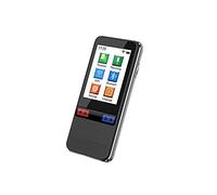 Dispositif de traduction de langue vocale intelligent, parole/texte hors ligne bidirectionnel en temps réel WiFi 2,4 pouces IPS écran tactile prise en charge de 75 langues pour apprendre les voyages,