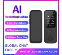 Dispositif de traduction linguistique, traducteur portable, 148 langues, traduction en temps réel, enregistrement, traduction WIFI, machine de traduction AI ChatGPT S80