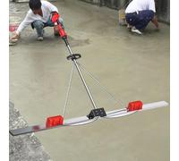 Dispositif De Traitement du Béton De Chape électrique, Kit De Vibration De Chape en Béton, Outil De Finition du Béton, Pilon De Nivellement à Batterie pour Surfaces E, 1battery, 1.8M