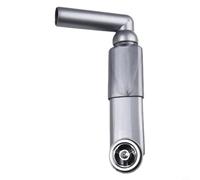 Dispositif de trop-plein rond à montage latéral pour lavabo et évier avec mécanisme de raccordement à rotule