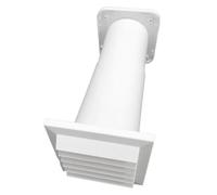 Dispositif de ventilation mural avec fonctionnement sans bruit, design économe en énergie, filtre amovible en maille pour filtre mural domestique