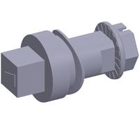 Dispositif de verouillage carré 8 mm Fibox 8120862 1 pc(s)