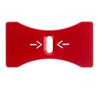 Dispositif de verrouillage de came de moteur pour Mitsubishi pour Eclipse 4G63 EV en aluminium, léger, durable, résistance à l'oxydation (rouge)