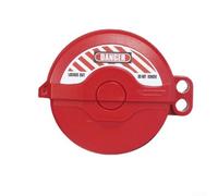 Dispositif de verrouillage de vanne d'arrêt rouge en nylon PA pour vannes 25-64mm