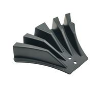 Dispositif de vidange d'eau de pluie résistant à l'usure - Bec d'extension de gouttière - Protection contre les intempéries - Pour jardin extérieur - Résistant aux intempéries