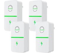 Dispositif d'économie d'énergie intelligent, économiseur d'énergie électrique domestique, stabilisateur de tension, Plug and Play, peut réduire les factures et filtrer l'électricité sale(4)