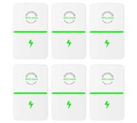 Dispositif D'économie D'énergie Stop Watt, Boîte D'économie D'électricité, Dispositif D'économie D'électricité, Économie D'énergie 90 V-250 V Et Haute Efficacité ( Color : 6pcs , Size : 2.2*3.8in )