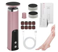 Dispositif d'élimination de la peau dure - Dissolvant de callus électrique, fichier de talon de peau morte avec 6 vitesses, brosse rechargeable pour pieds | Outil de pédicure pour hommes femmes