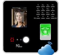 Dispositif d'enregistrement du temps de travail NGTeco TC1 terminal biométrique avec lecteur facial et carte RFID pour le contrôle de présence